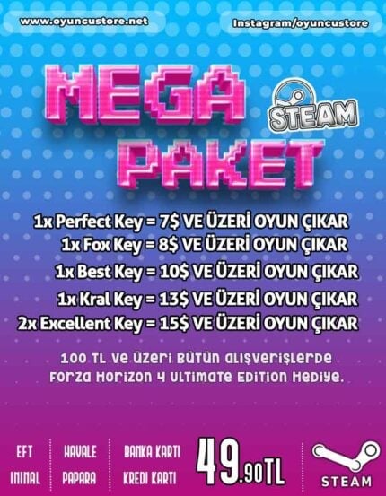 Steam Mega Paket