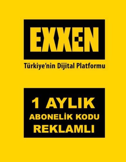 Exxen 1 Ay (Reklamlı)