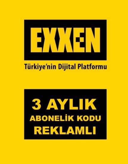 Exxen 3 Ay (Reklamlı)